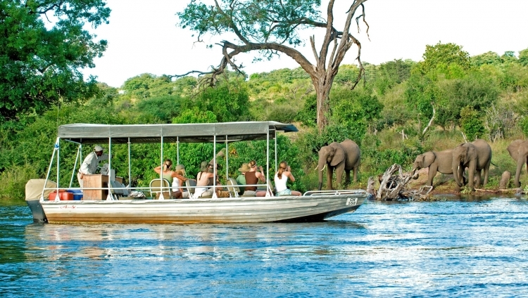 Chobe Chilwero - Auf dem Chobe River